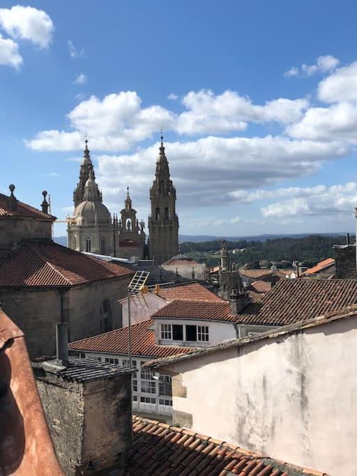 Atico Casco Antiguo En Plaza Cervantes Santiago de Compostela Eksteriør bilde